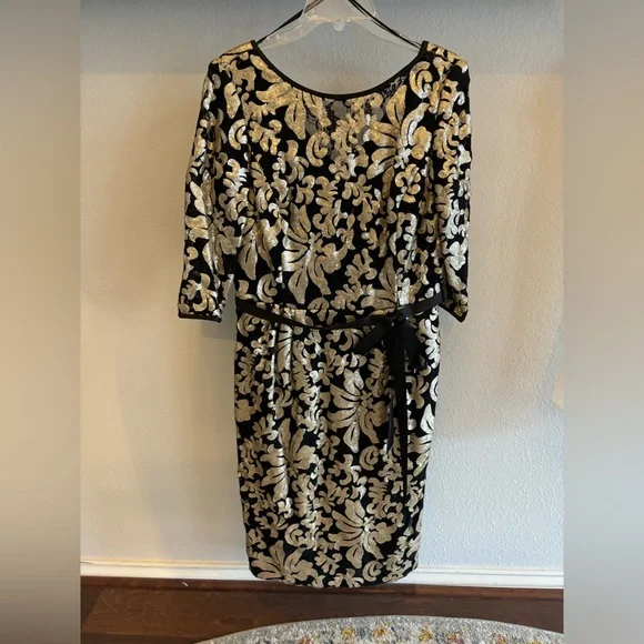 Alex Evenings | Dresses | Alex Evenings Gold And Black Cocktail Dress Size Gala Christmas Dress | Poshmark Alex Evenings | Dresses | Alex Evenings Gold And Black Cocktail Dress Size Gala Christmas Dress | Poshmark